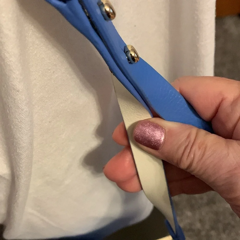 Kate Spade Foster Court Pepper, Alice Blue Leather Crossbody